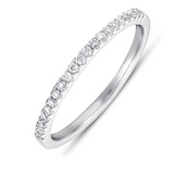 WHITE GOLD MATCHING BAND