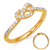 YELLOW GOLD DIAMOND FASHION RING