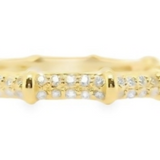 18K Yellow Gold Diamond Ring