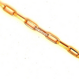 18K White and Yellow Gold Diamond Link Bracelet