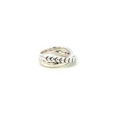 Sterling Silver Twisted Band Ring