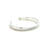 Sterling Silver Twisted Cable Cuff Bracelet