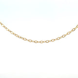 14K Yellow Gold Classic Cable Link Chain