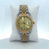 Mason Two-Tone Stainless Steel Watch – Gold Dial