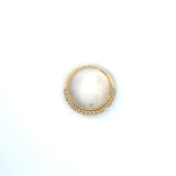 14K Yellow Gold Triple-Row Diamond Band