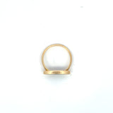 14K Yellow Gold Marquise Opal Ring