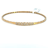 Yellow Gold Diamond Flexi Bracelet