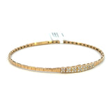 Yellow Gold Diamond Flexi Bracelet