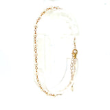 18K Yellow Gold Pearl Satellite Bracelet