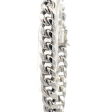 Sterling Silver Miami Cuban Gents Bracelet