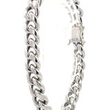 Sterling Silver Miami Cuban Gents Bracelet