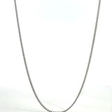 Sterling Silver Miami Cuban Chain, 24 Inches