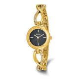 Black Dial Gold Infinity Watch