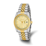 Mason Two-Tone Stainless Steel Watch – Gold Dial