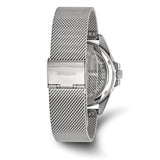 Mason Stainless Steel Mesh Bracelet Watch – Silver Dial